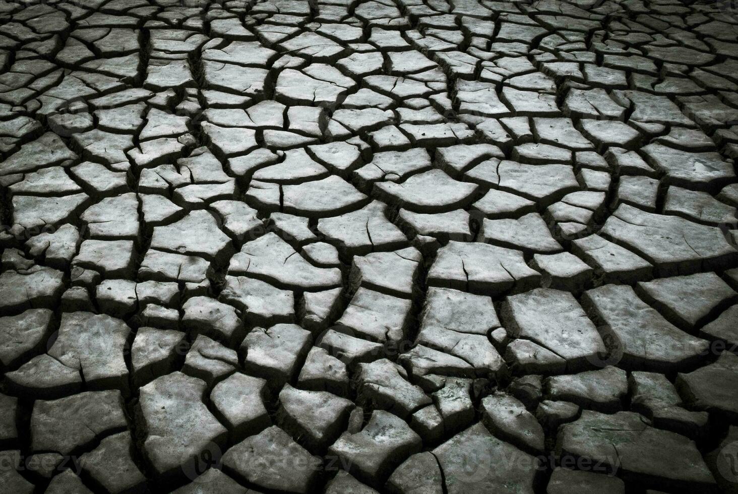 Broken soil in Pampas environment , Patagonia, Argentina. photo