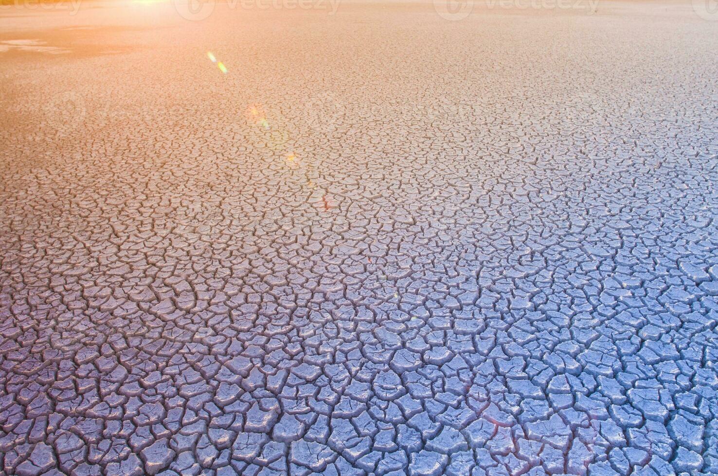 Broken soil in Pampas environment , Patagonia, Argentina. photo