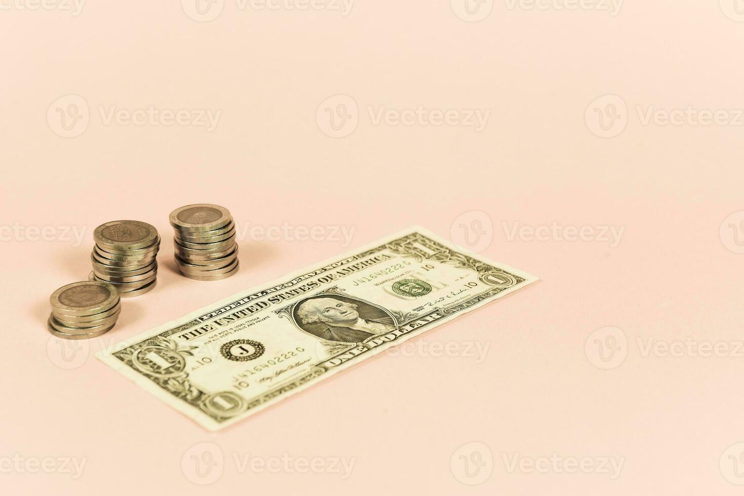 American dollar bill, saving concept photo