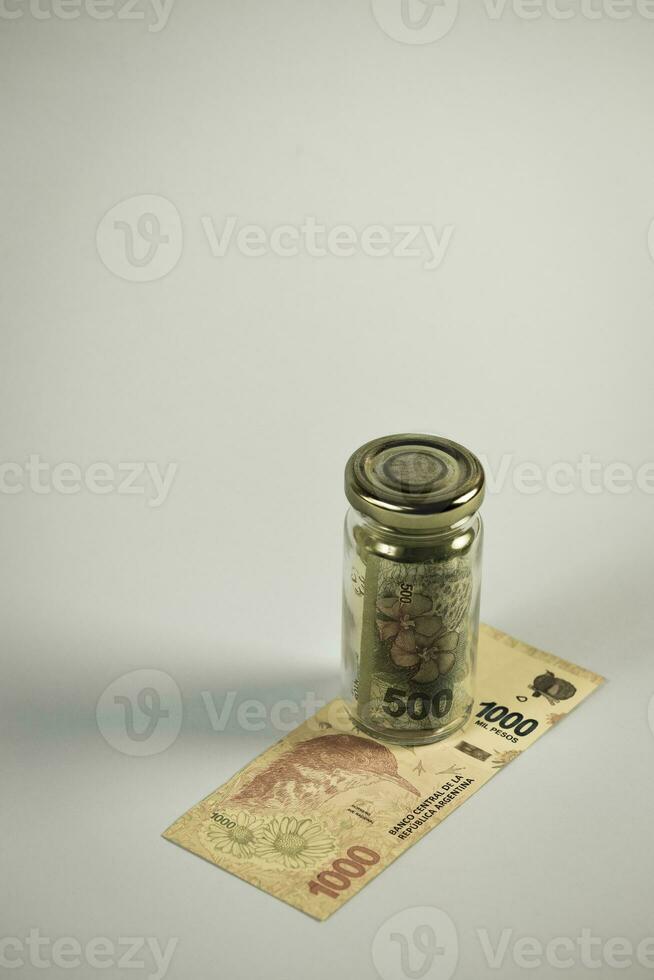 American dollar bill, saving concept photo