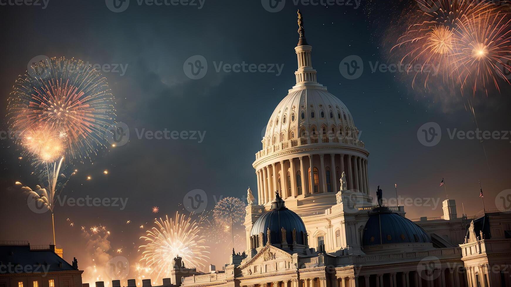 Capitol Celebration An Illustrated Spectacle. . photo