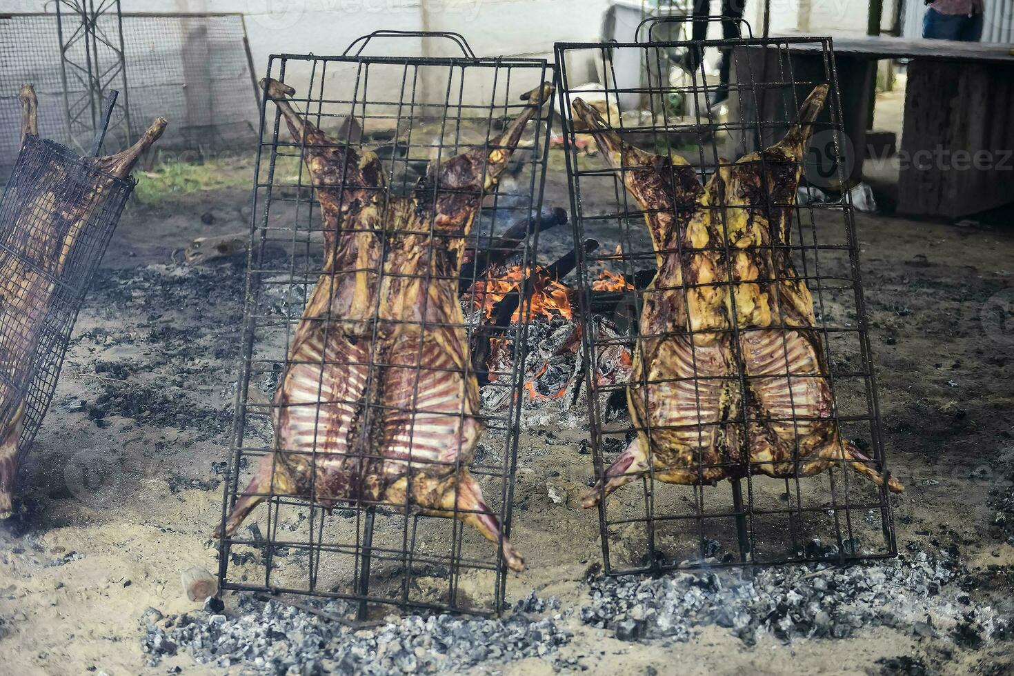 Lamb on the spit photo