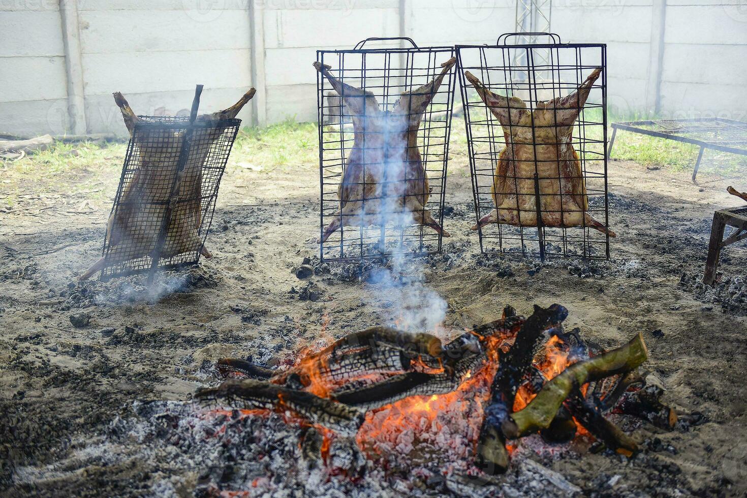 cordero al asador foto