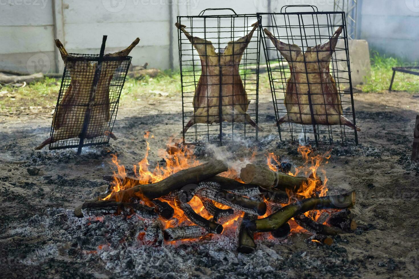 Lamb on the spit photo