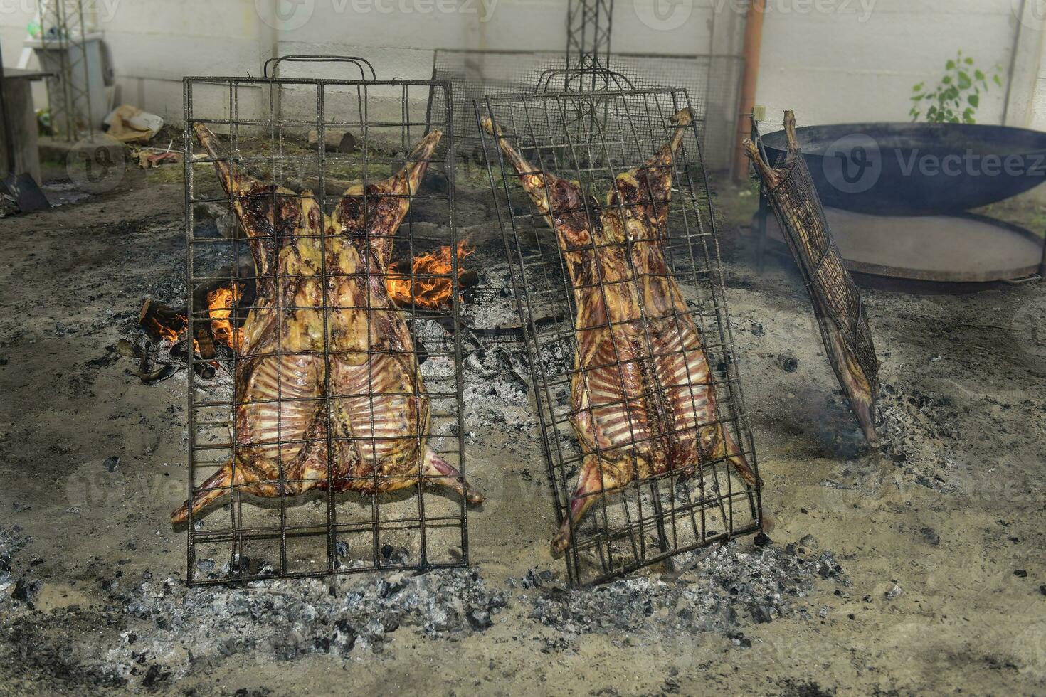 Lamb on the spit photo