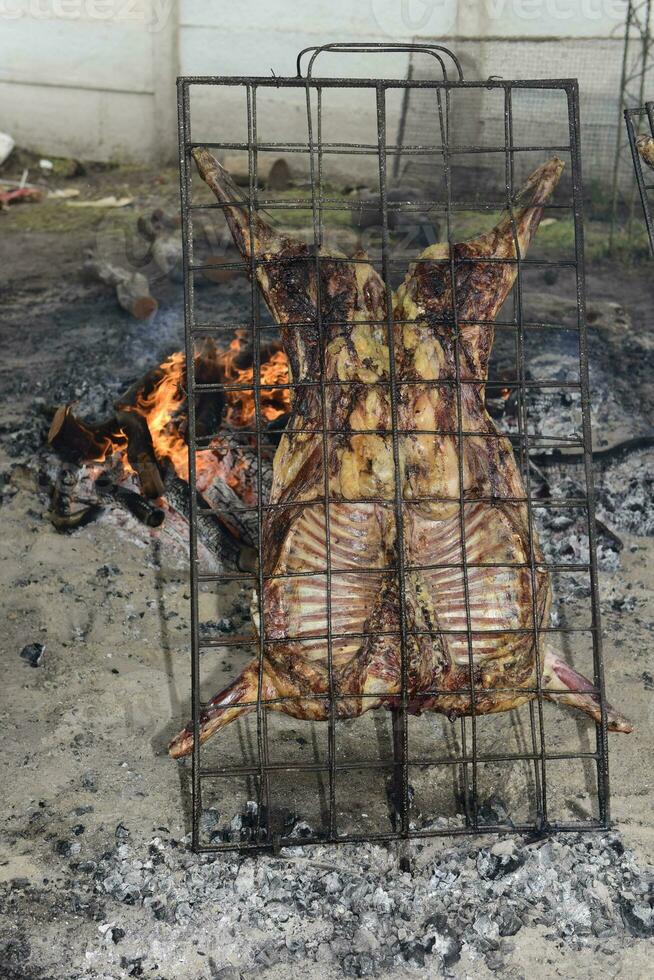 Lamb on the spit photo