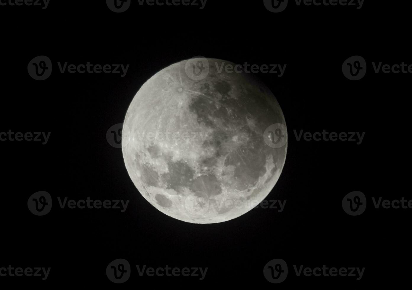 Blood moon, eclipse seen from, La Pampa,January 21, 2019   Argentina photo