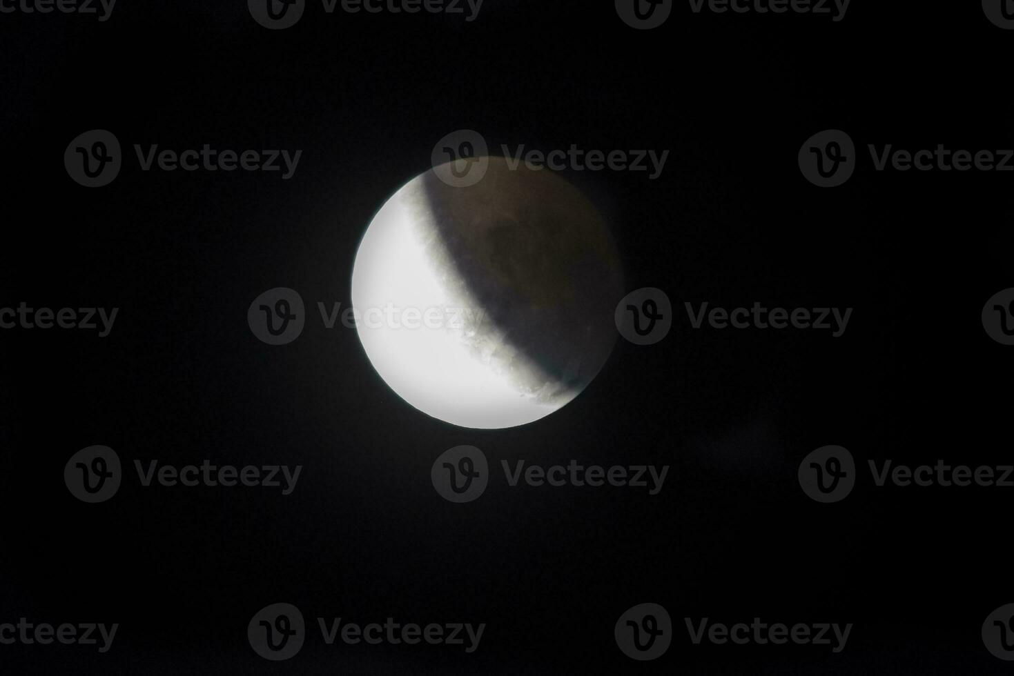 Blood moon, eclipse seen from, La Pampa,January 21, 2019   Argentina photo