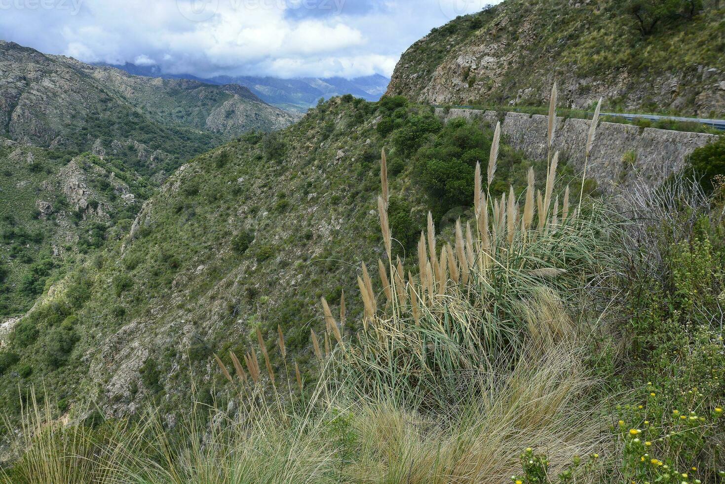 quebrada del condorito nacional parque, córdoba provincia, argentina foto