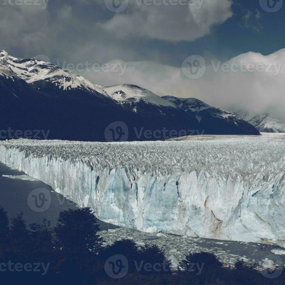 perito moreno glaciar, los glaciares nacional parque, Papa Noel cruz provincia, Patagonia argentina. foto