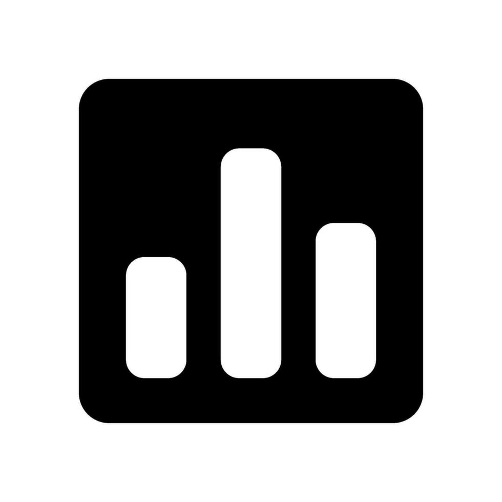 estadística icono vector símbolo diseño ilustración