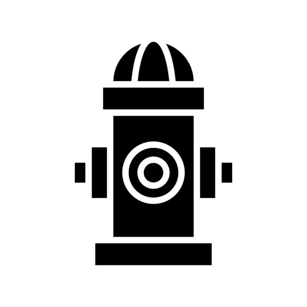 Hydrant Icon Vector Symbol Design Illustration