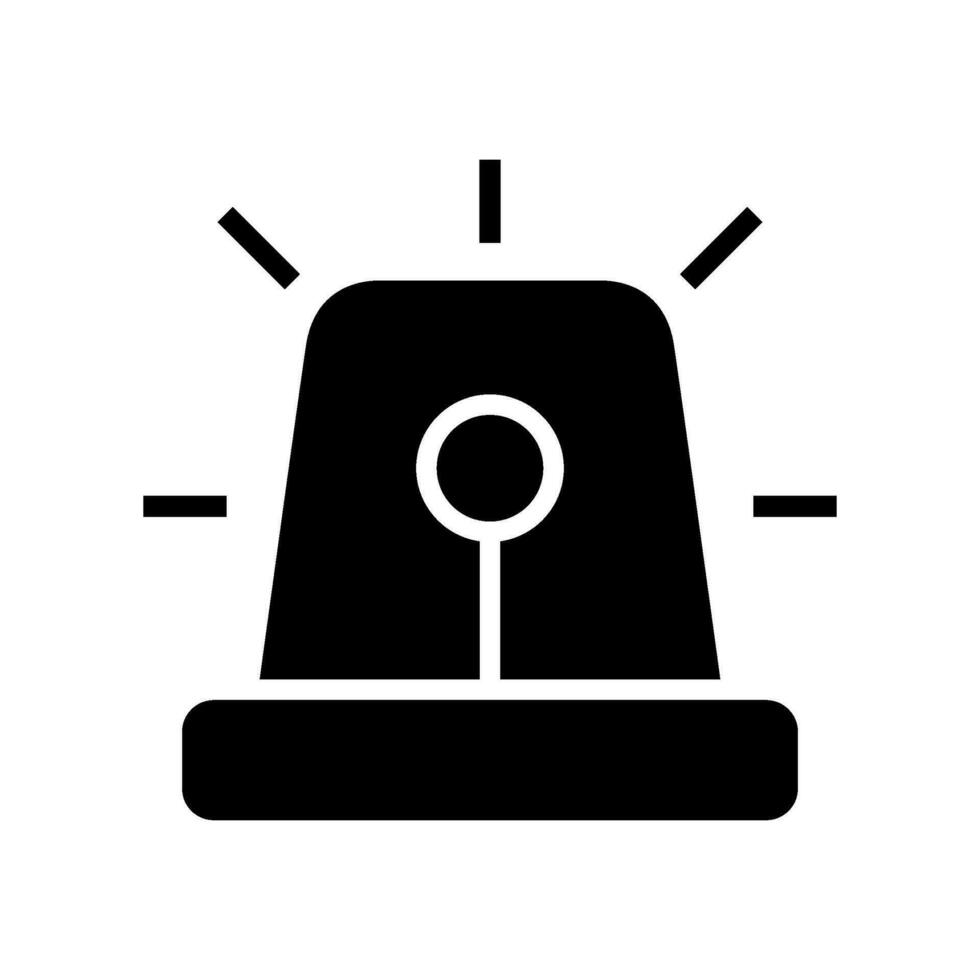 Siren Icon Vector Symbol Design Illustration