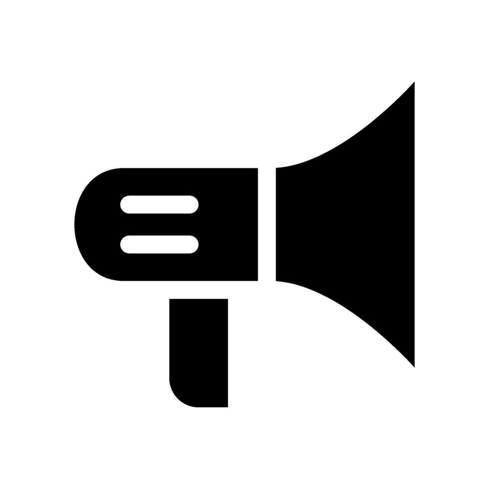 Megaphone Icon Vector Symbol Design Illustration