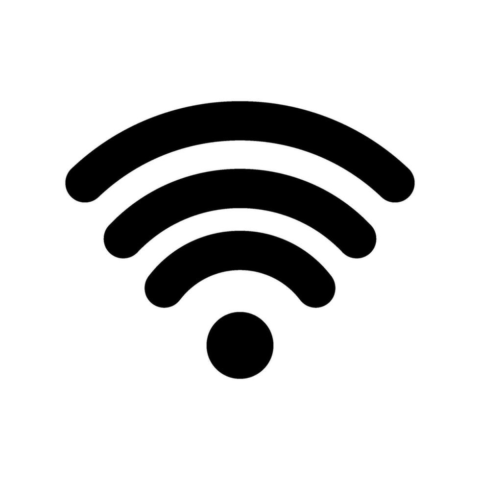 Wifi Icon Vector Symbol Design Illustration