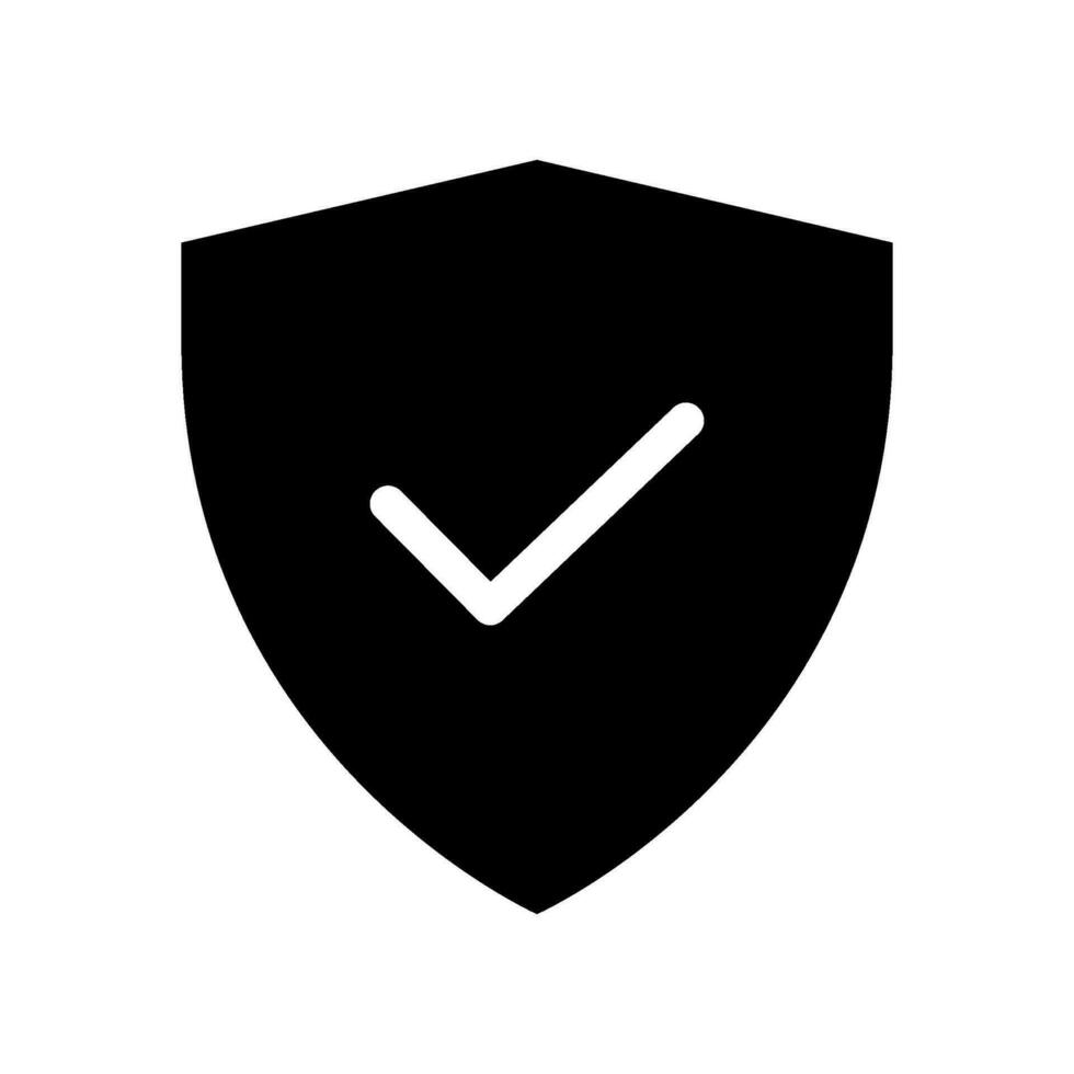 Protected Icon Vector Symbol Design Illustration