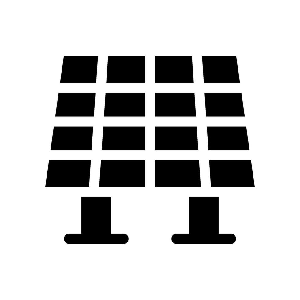 Solar Panel Icon Vector Symbol Design Illustration