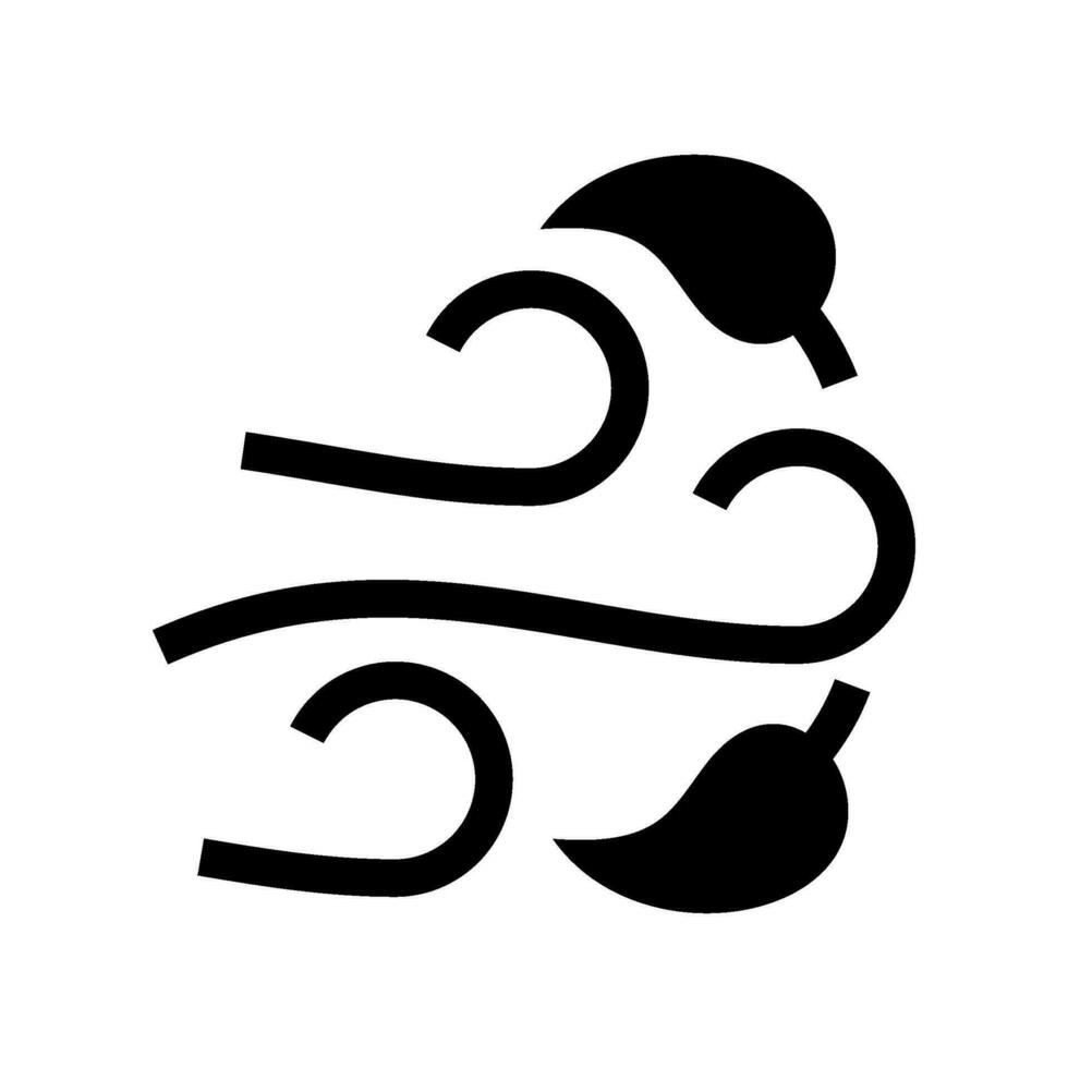 Wind Icon Vector Symbol Design Illustration