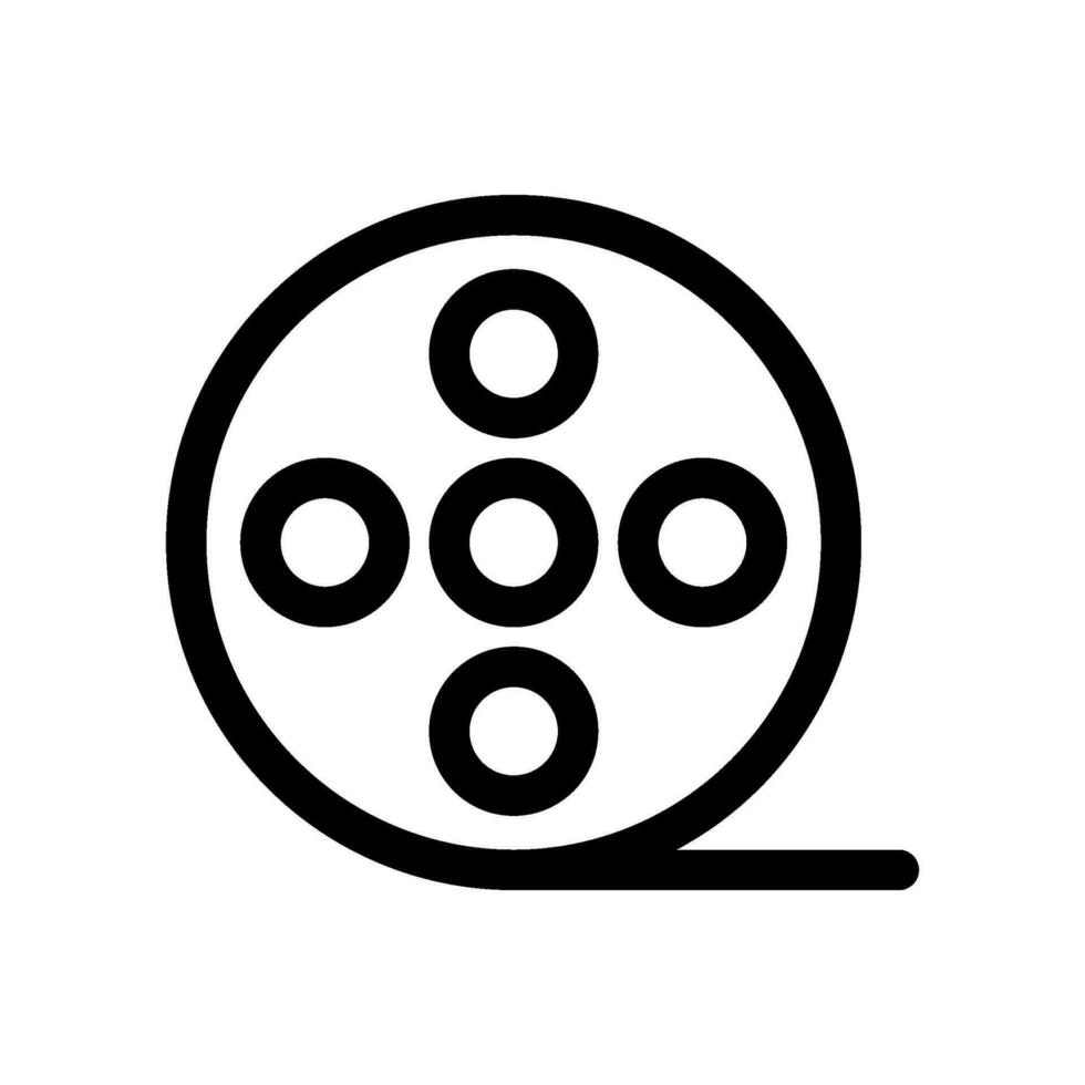 Film Icon Vector Symbol Design Illustration
