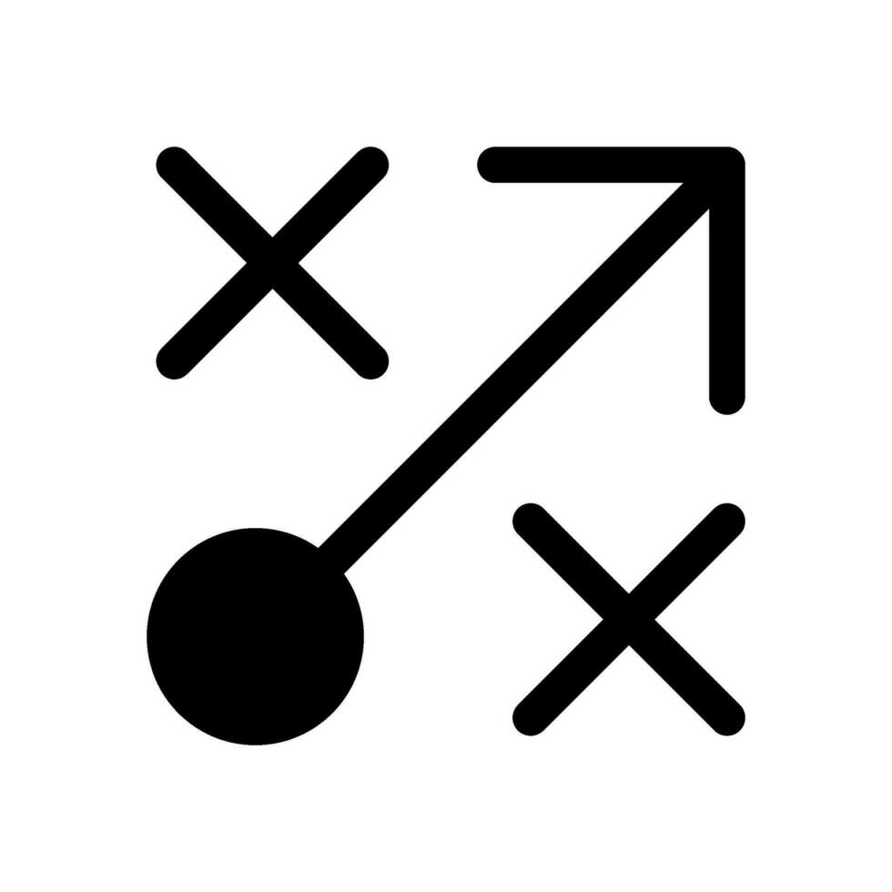 Strategy Icon Vector Symbol Design Illustration