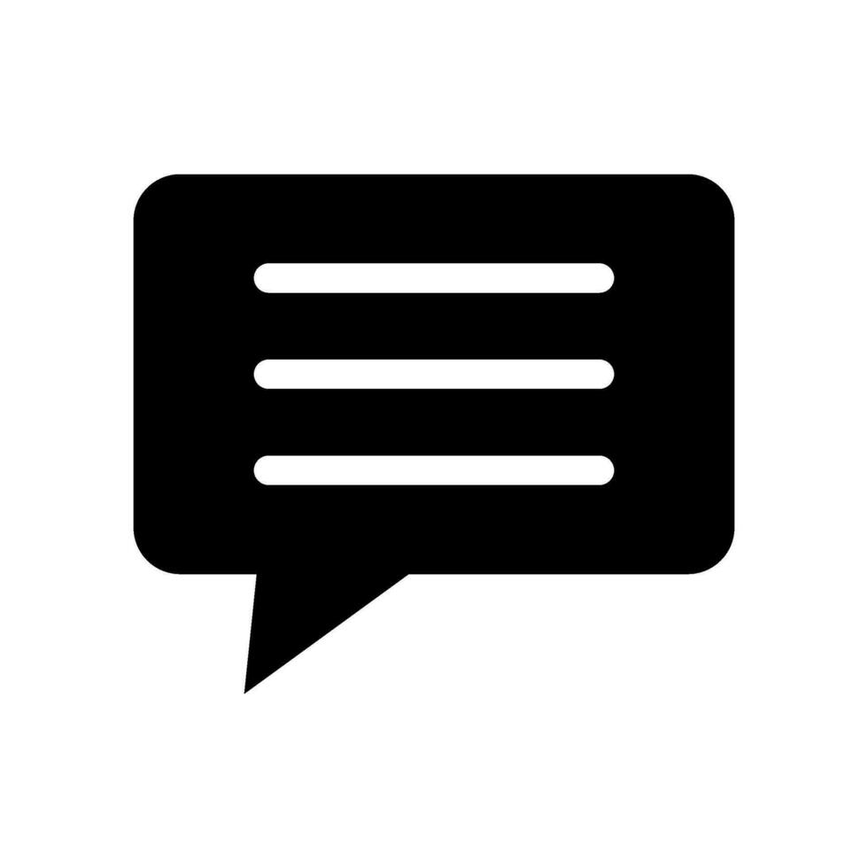 Chat Icon Vector Symbol Design Illustration