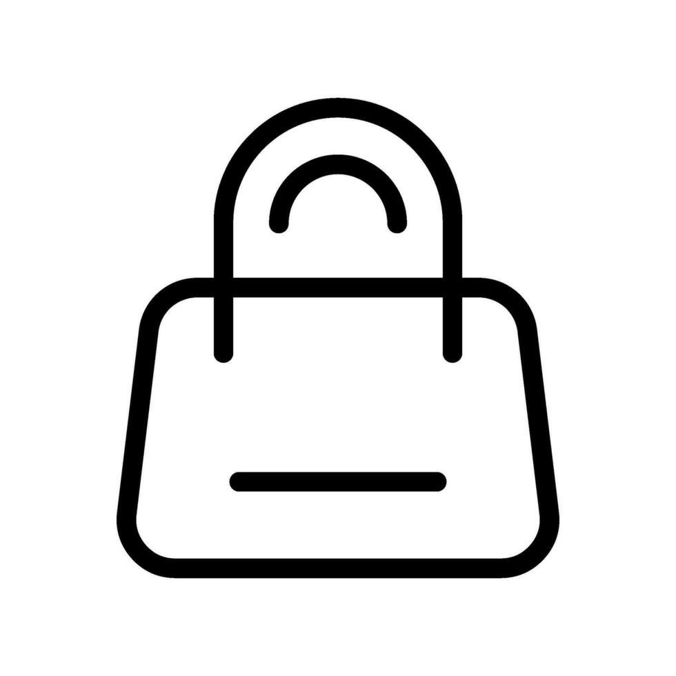 Bag Icon Vector Symbol Design Illustration