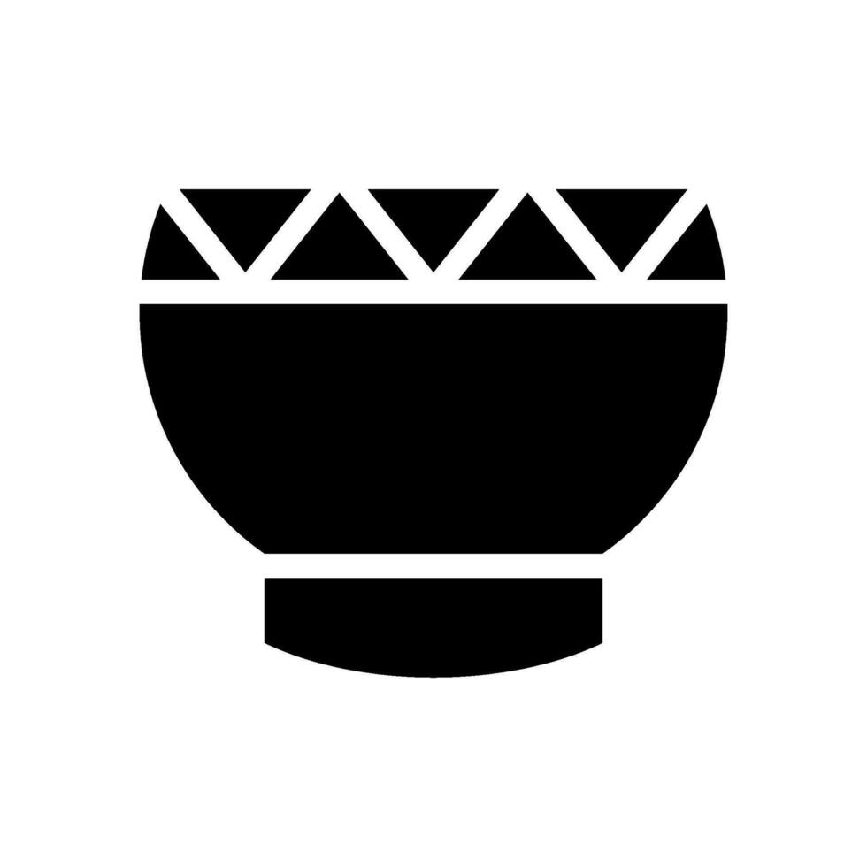 Bowl Icon Vector Symbol Design Illustration