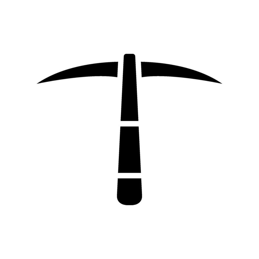 Pickaxe Icon Vector Symbol Design Illustration