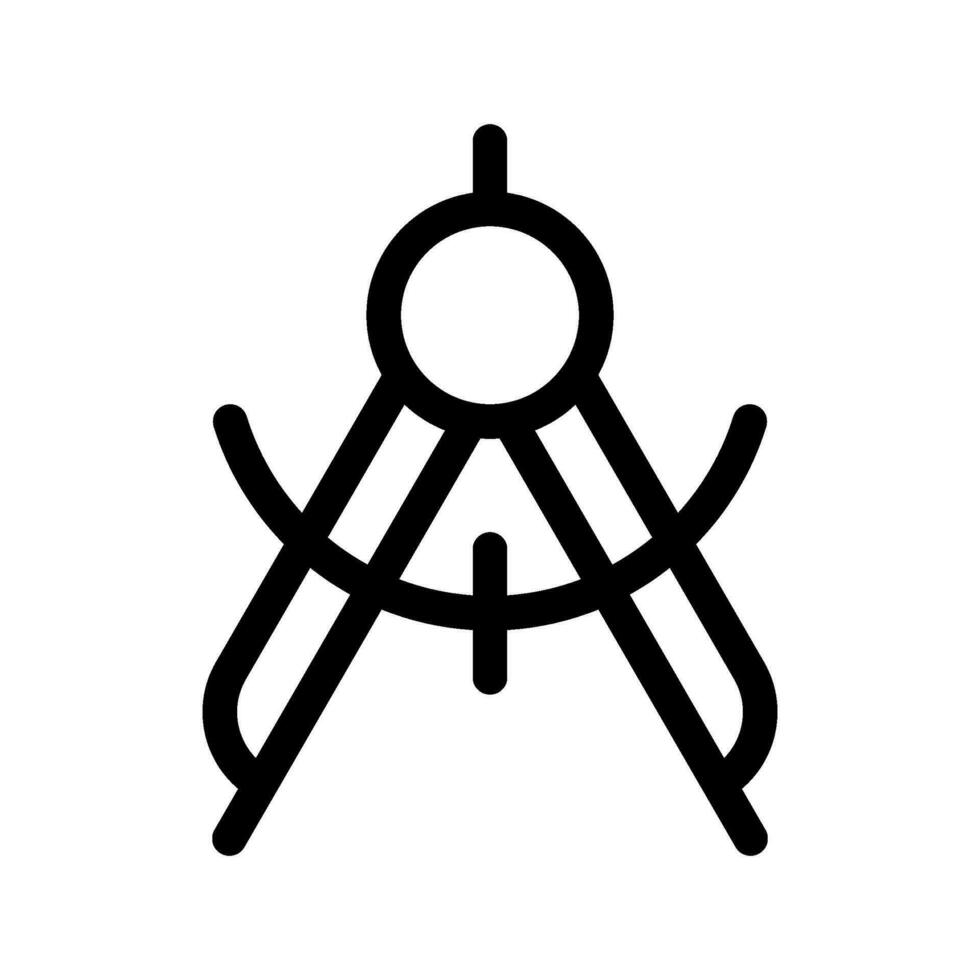 Compass Icon Vector Symbol Design Illustration