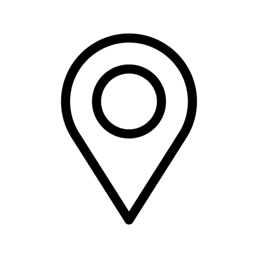 Place Icon Vector Symbol Design Illustration