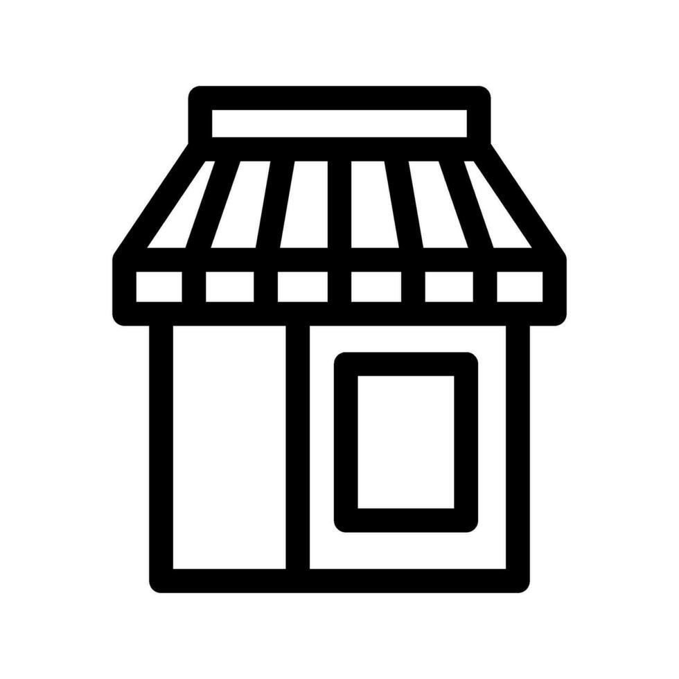tienda icono vector símbolo diseño ilustración