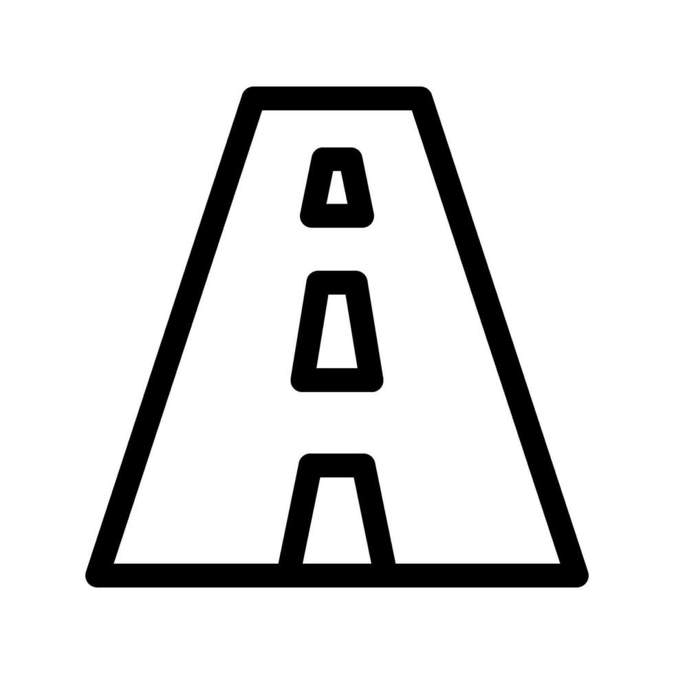 Runway Icon Vector Symbol Design Illustration
