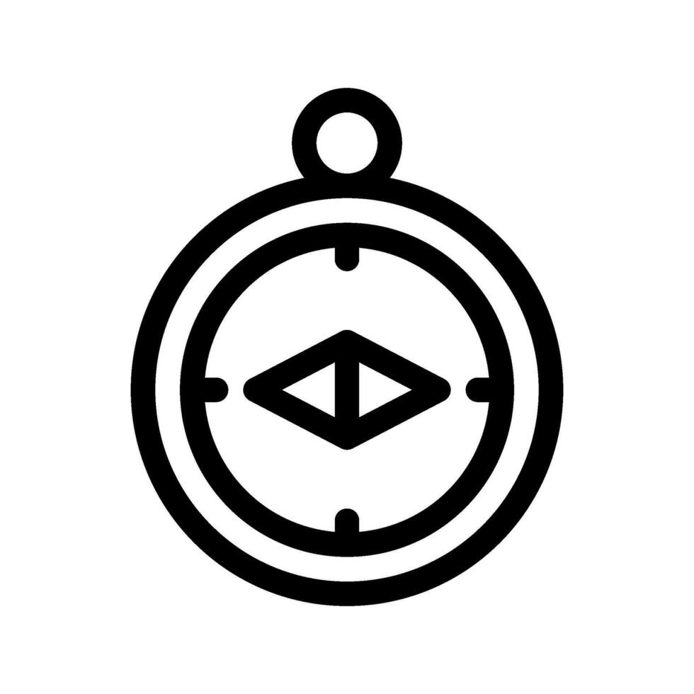 Compass Icon Vector Symbol Design Illustration