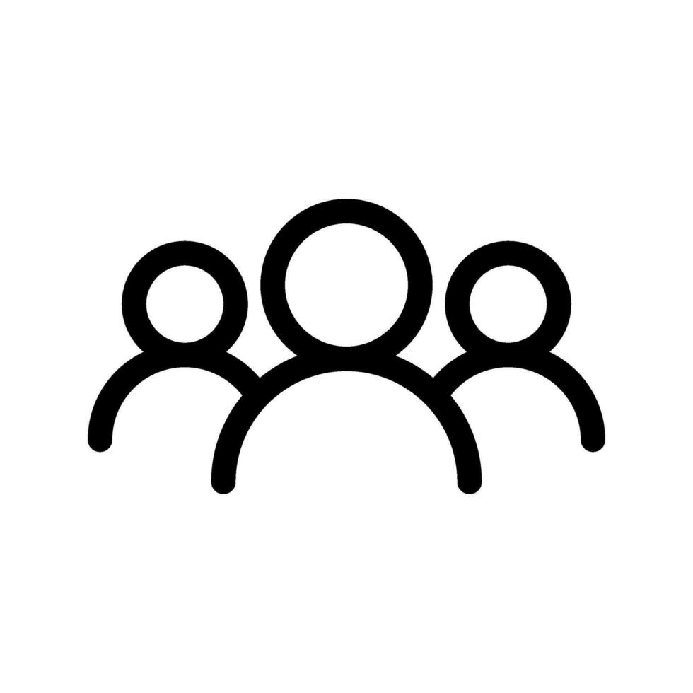 comunidad icono vector símbolo diseño ilustración