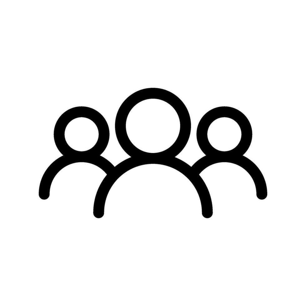 Community Icon Vector Symbol Design Illustration