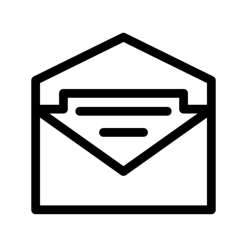 Mail Icon Vector Symbol Design Illustration