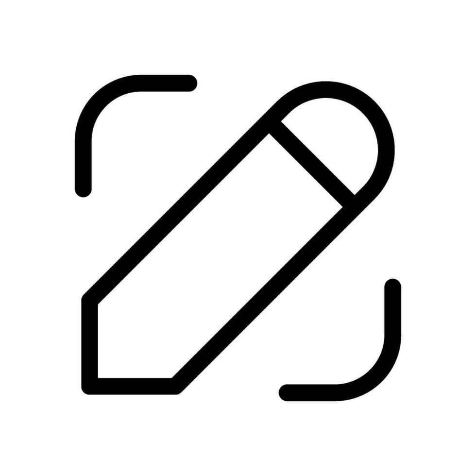 editar icono vector símbolo diseño ilustración