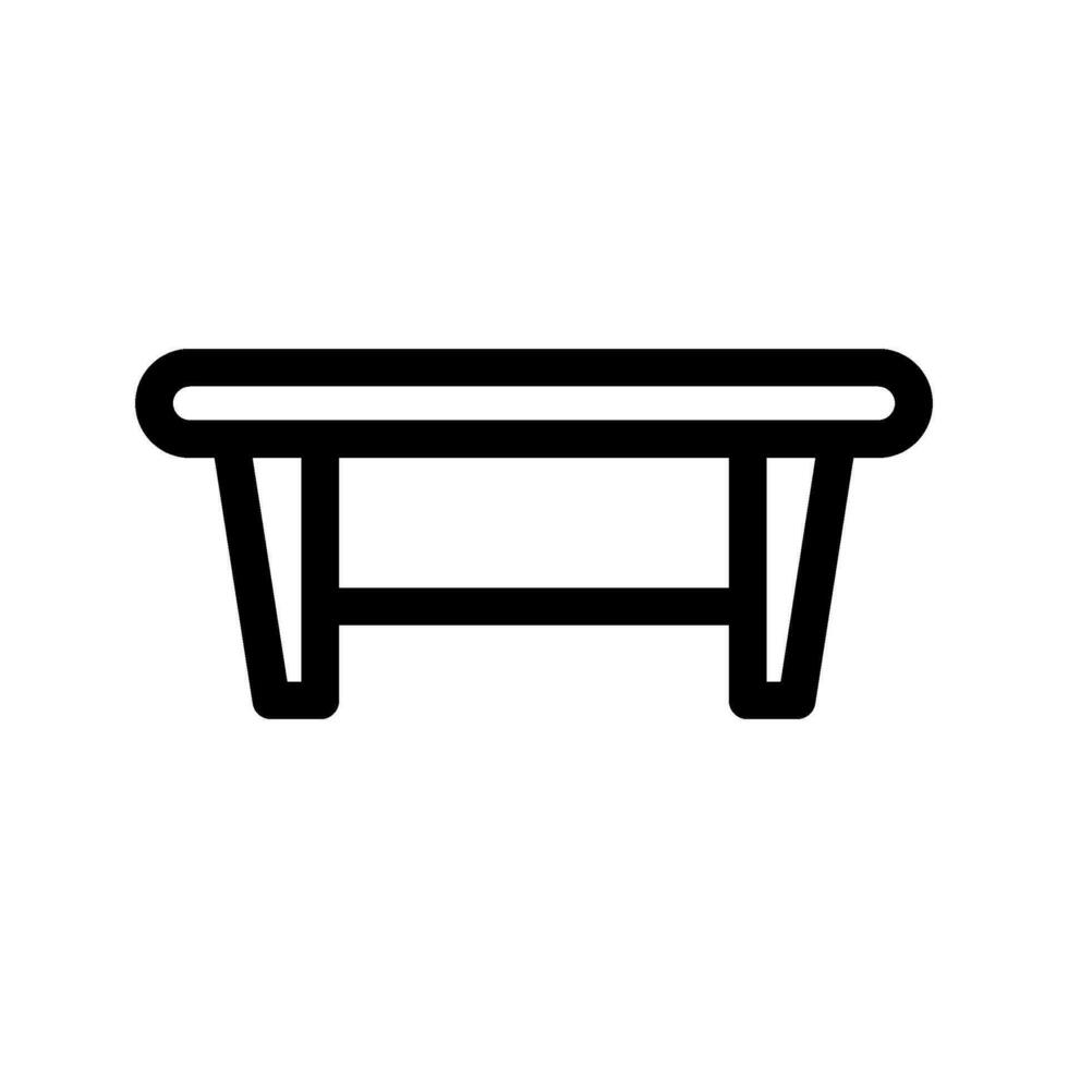 café mesa icono vector símbolo diseño ilustración