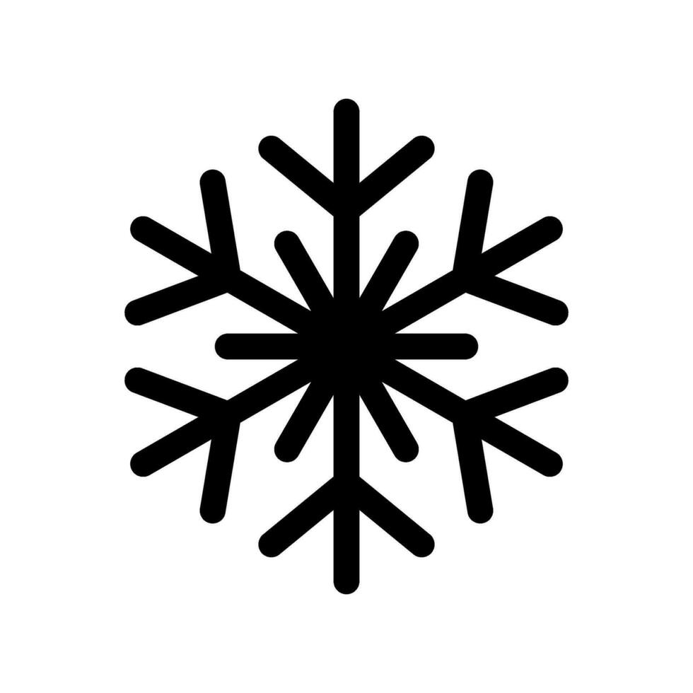 Snow Icon Vector Symbol Design Illustration