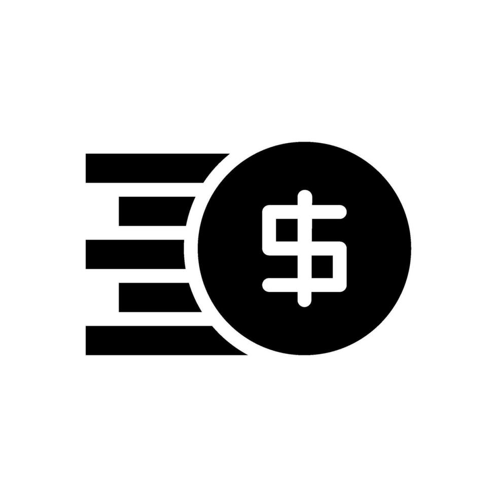 dolares icono vector símbolo diseño ilustración