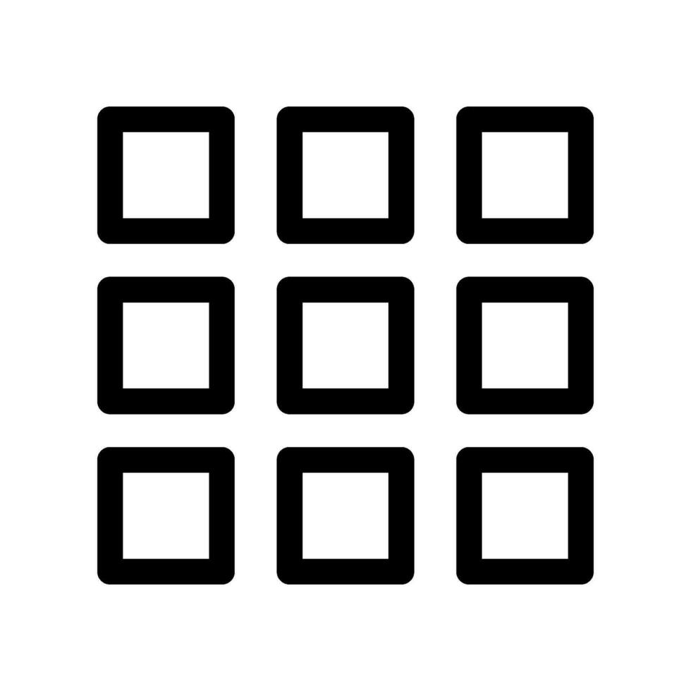 Menu Icon Vector Symbol Design Illustration
