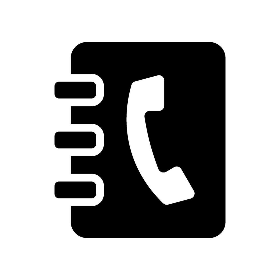 Contact Icon Vector Symbol Design Illustration