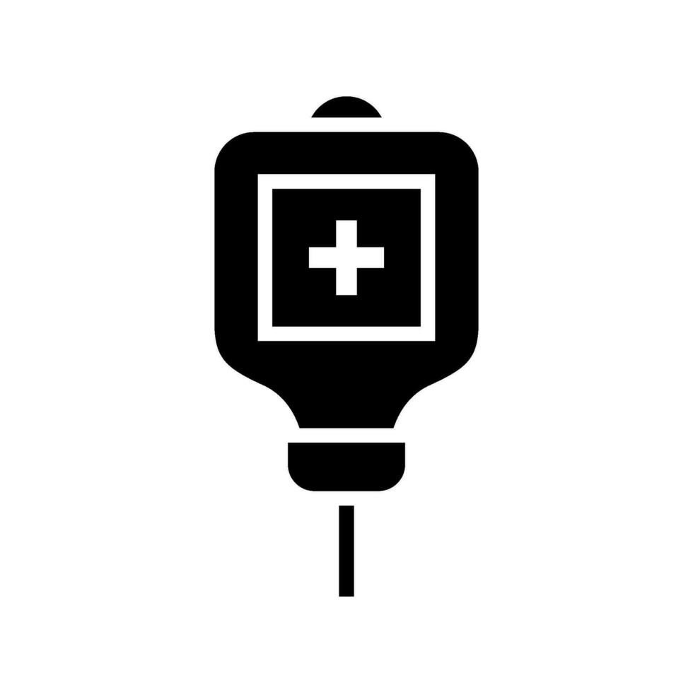 Blood Infuse Icon Vector Symbol Design Illustration