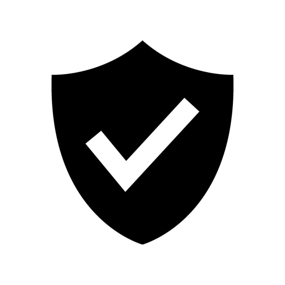 Shield Icon Vector Symbol Design Illustration