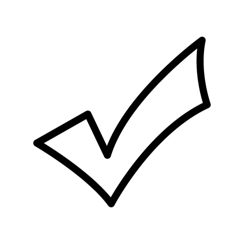 Check Icon Vector Symbol Design Illustration