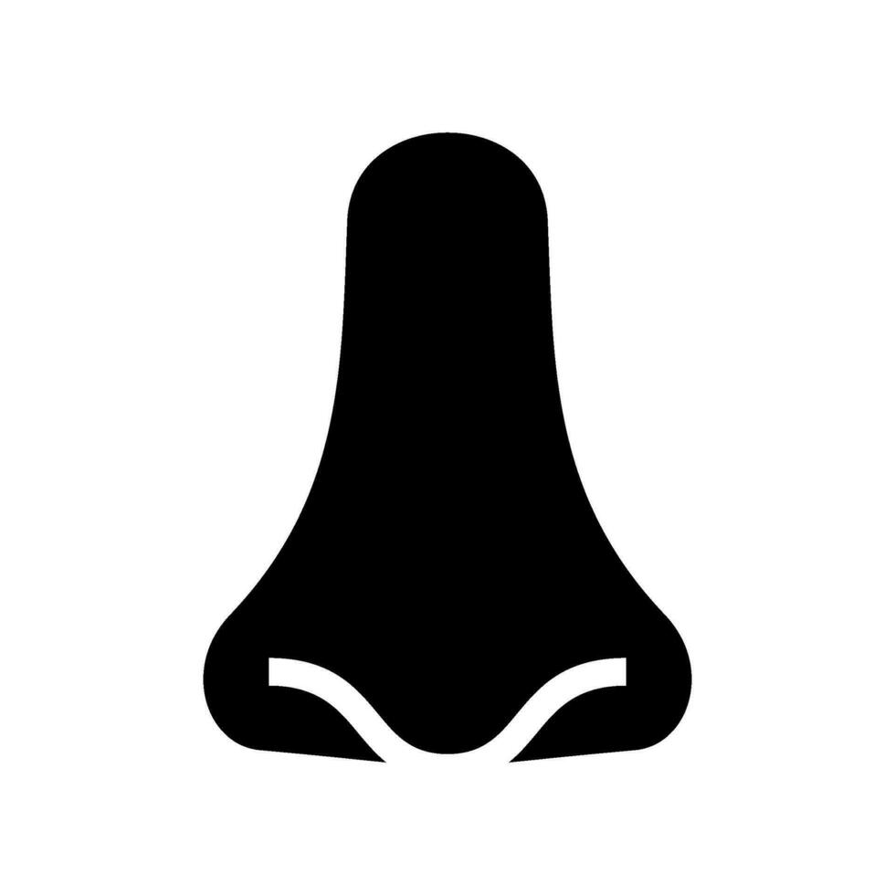 Nose Icon Vector Symbol Design Illustration