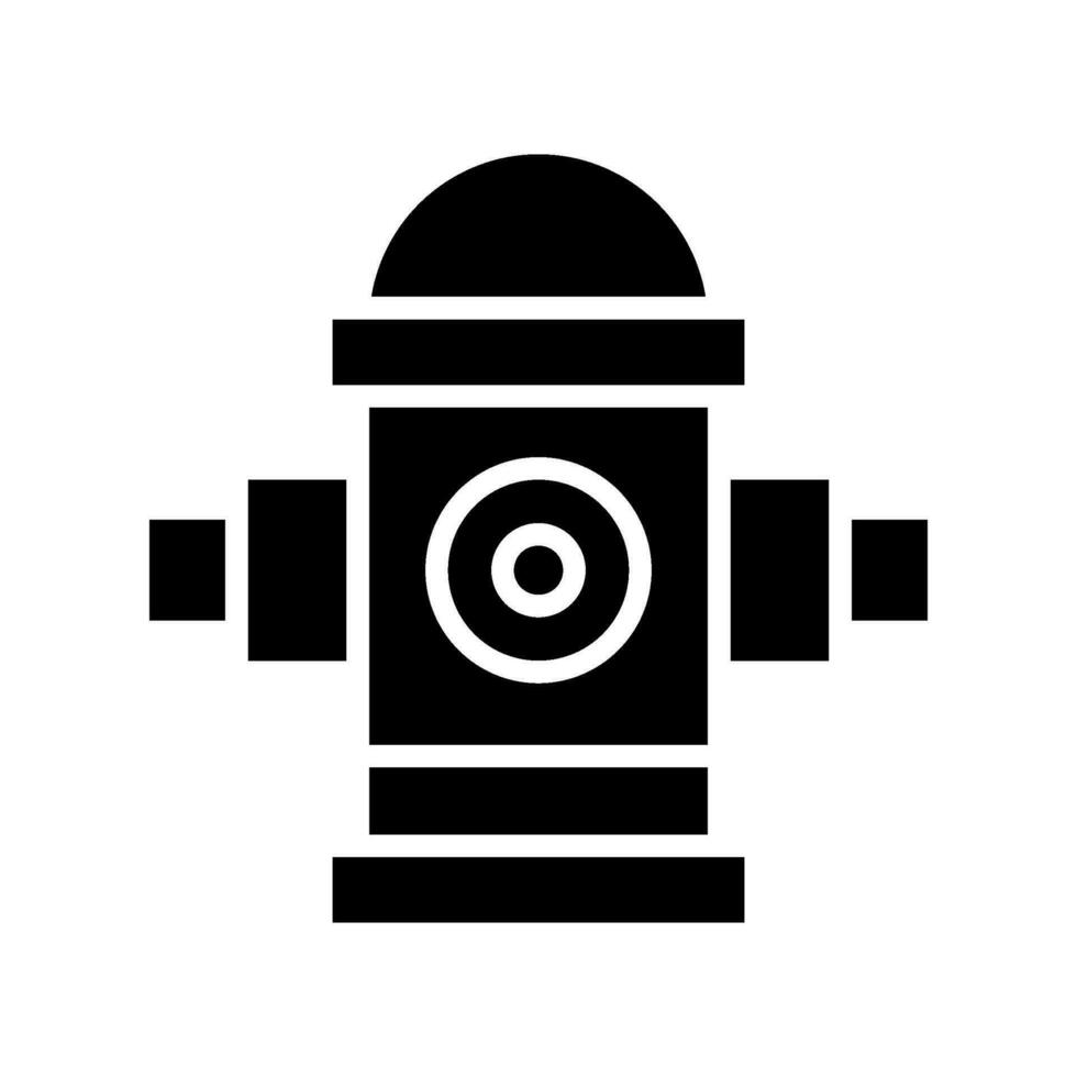 Hydrant Icon Vector Symbol Design Illustration