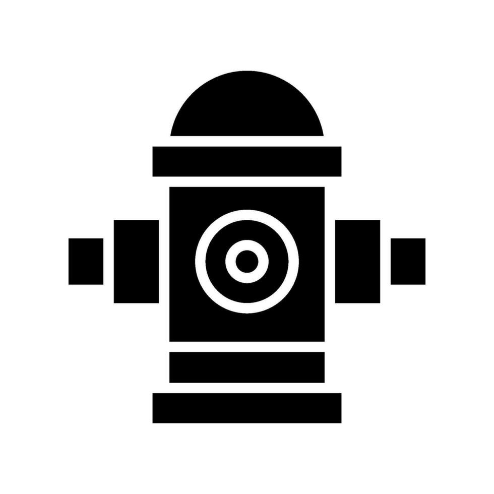 Hydrant Icon Vector Symbol Design Illustration