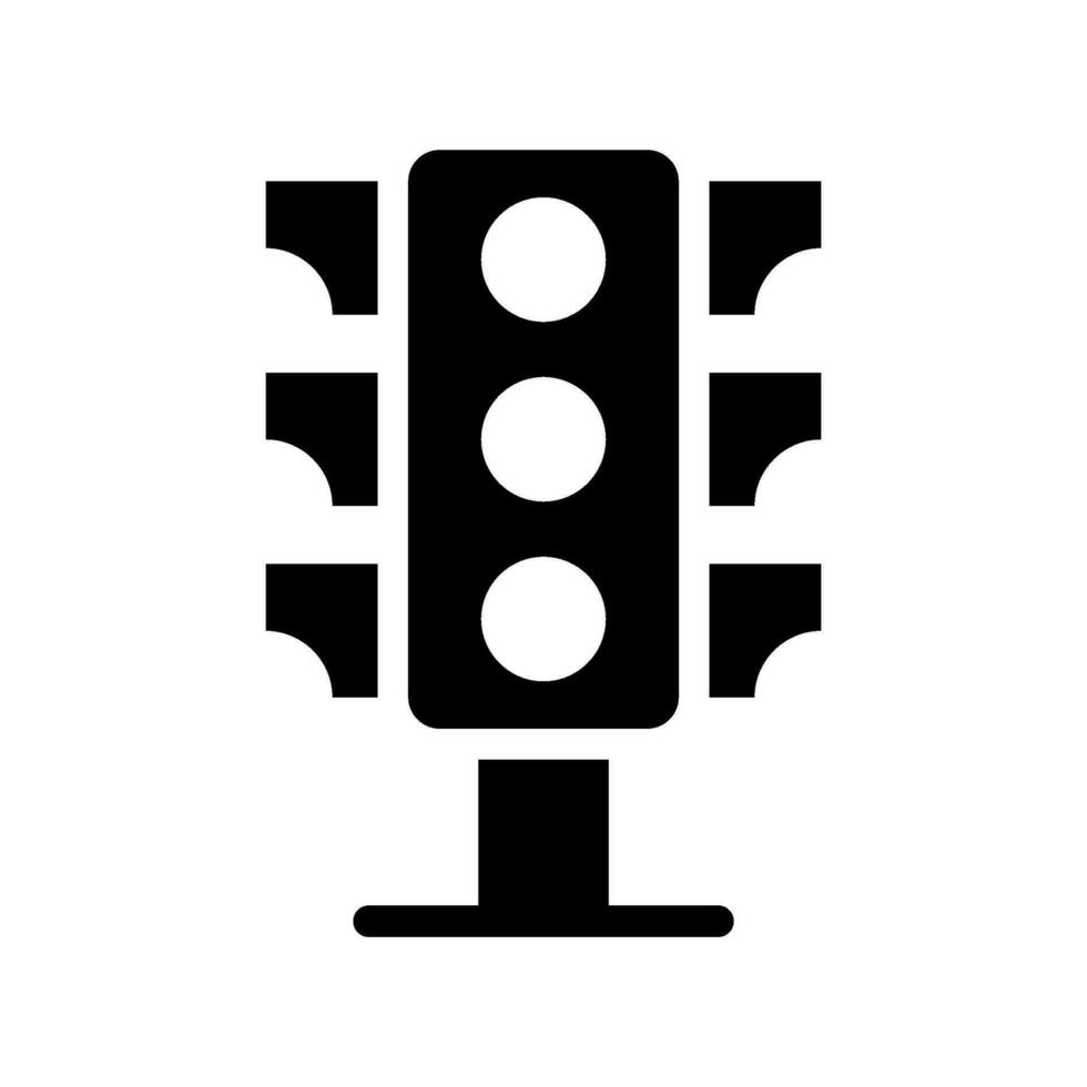Traffic Control Icon Vector Symbol Design Illustration