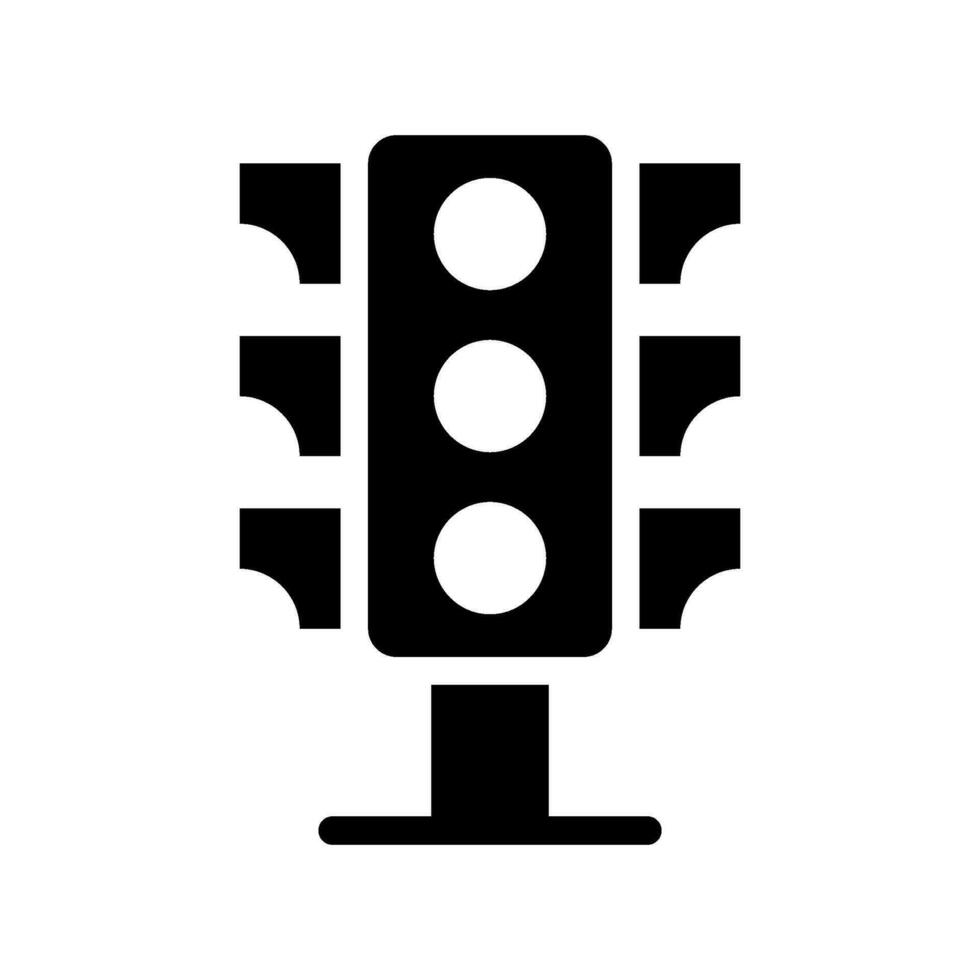 Traffic Control Icon Vector Symbol Design Illustration